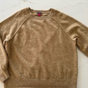 Women’s Vince Camuto camel sweater.  Size L